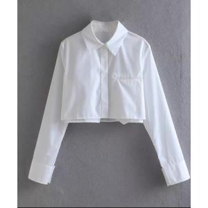 シャツ ブラウス レディース Short Shirt / ショート丈シャツ クロップド丈｜ZOZOTOWN Yahoo!店