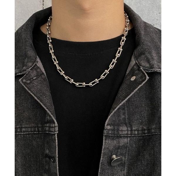 ネックレス ボールデザインチェーンネックレス メンズ レディース
