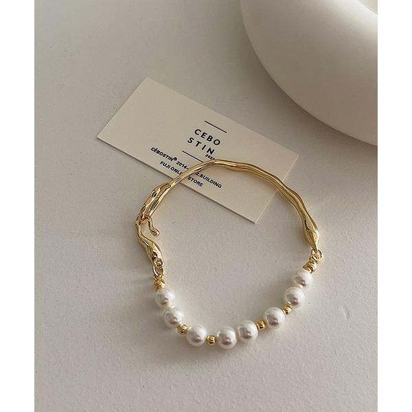 ブレスレット エコパールレトロなブレスレット レディース