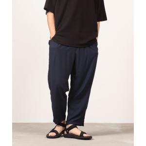 パンツ 接触冷感　レーヨンアンクルパンツ　イージーパンツ