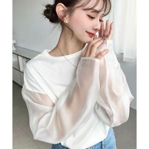 tシャツ Tシャツ シアースリーブロングTシャツ