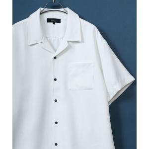 シャツ ブラウス メンズ ANPAS Twill Fabric Oversized Open Collar Shirt/ANPAS 別注 ツイル オー｜ZOZOTOWN Yahoo!店