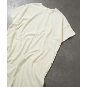 ワンピース 「限定展開」 USA コットン ビッグシルエット Tシャツ ワンピース