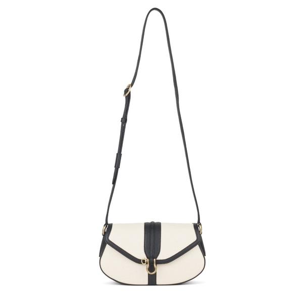 ショルダーバッグ バッグ ロゼット プレーンキャンバス レディース