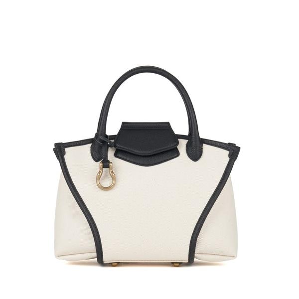 ハンドバッグ ビアン プレーンキャンバス（M）