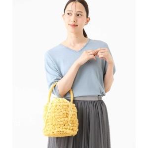 ハンドバッグ 「300g以下の軽量」フリルリボンバッグ