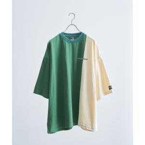 tシャツ Tシャツ メンズ 「MOUNTAIN MANIA / マウンテンマニア」 COLORBLOCK Tシャツ｜zozo