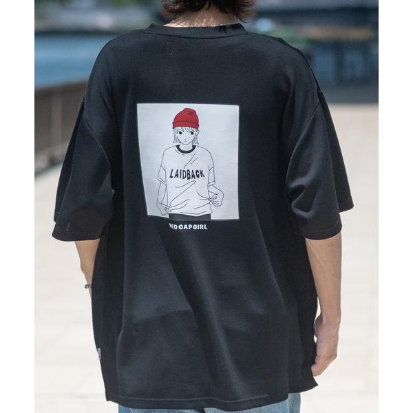 tシャツ 「a-r」「Red Cap Girl/レッドキャップガール」接触冷感 とろみポンチ バック...