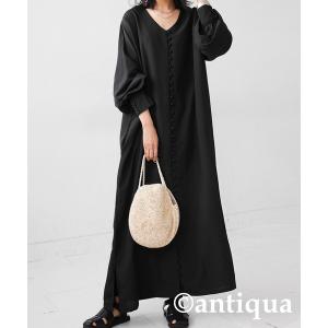 ワンピース くるみボタンワンピース