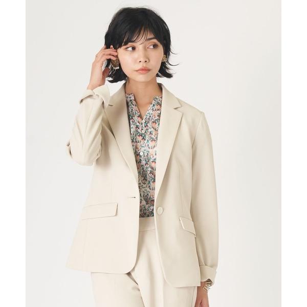 ジャケット テーラードジャケット パーフェクトジャージーテーラードジャケット レディース
