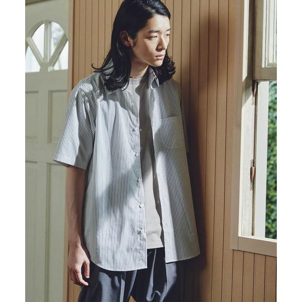 シャツ ブラウス メンズ LB.03/「ICE FLOW LINEN」バリエーションシャツ 半袖