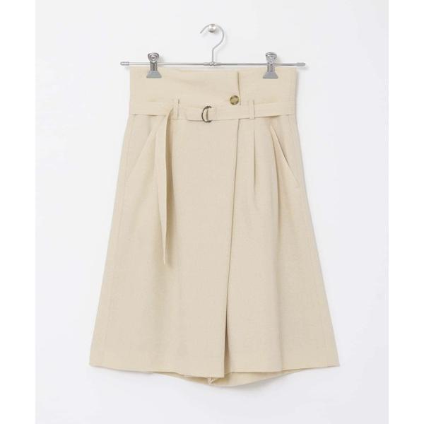 パンツ ミドルラップハーフパンツ レディース