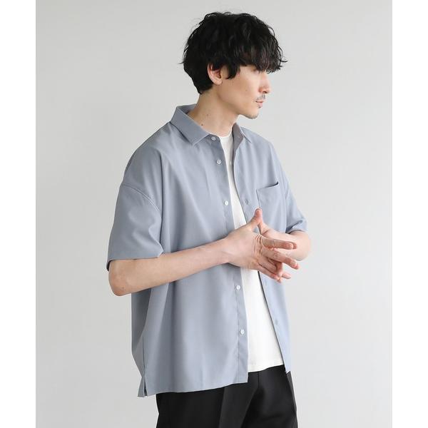 シャツ Buyer's Select/日本製Reflax(R)ウォッシャブルリネンライク接触冷感半袖...