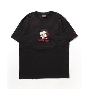 メンズ tシャツ Tシャツ LOWBLOW KNUCKLE / ローブローナックル / BETTY BOOP / バタフライBETTY Ｔシャツ (M｜zozo