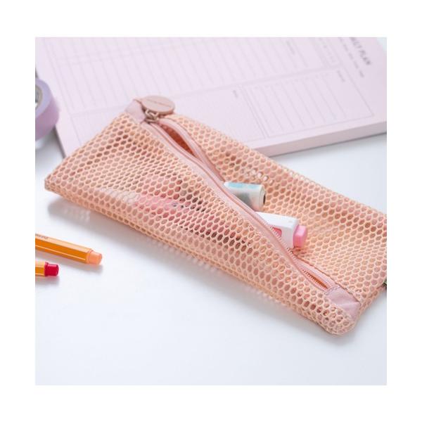文房具 ペンケース 筆箱/メッシュコレクション