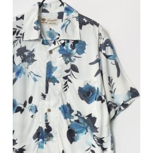 シャツ レーヨン オープンカラー アロハシャツ/メンズ レディース 総柄シャツ メンズ レディース