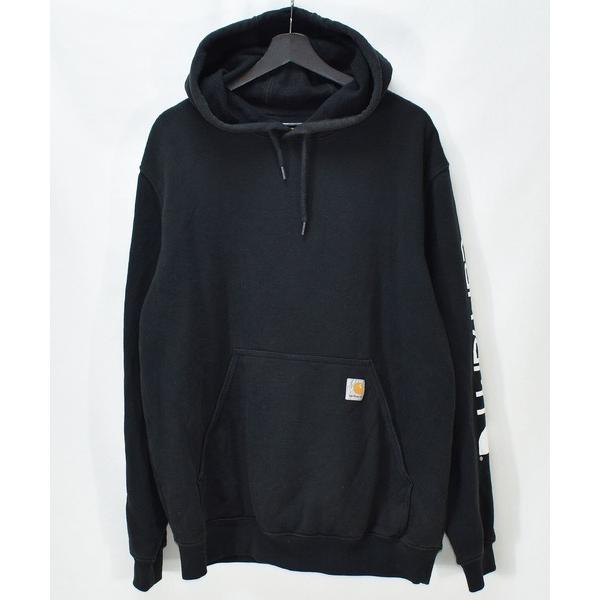 パーカー 「ヴィンテージ古着」Carhartt / カーハート ロゴプリント スウェットパーカー メ...