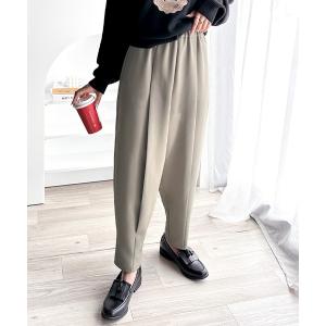 パンツ スラックス 《JaVa ジャバコラボ》美脚＆お洒落見え