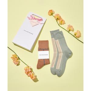靴下 2足ギフトバックセット レディース メンズ
