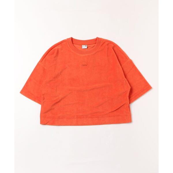 tシャツ PUMA/プーマ　ウィメンズ CLASSICS パイル Tシャツ レディース