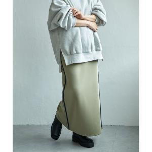 スカート サイドラインジャージスカートの商品画像