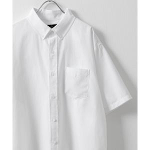 シャツ ブラウス メンズ オックスフォードボタンダウン半袖レギュラーシャツ｜zozo