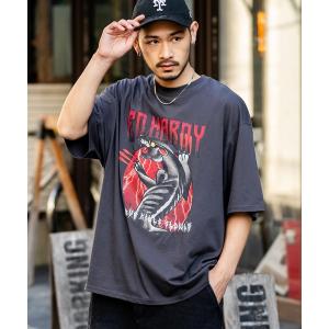 tシャツ Tシャツ メンズ Ed Hardy エドハーディー オーバーサイズグラフィックプリント半袖Tシャツ｜zozo