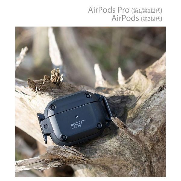 メンズ AirPods(第3世代)/AirPods Pro(第1/第2世代)専用 ROOT CO. ...