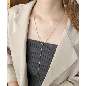 Y字スライダーボウタイネックレス