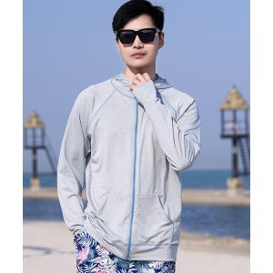 ラッシュガード メンズ水着 フード付きラッシュガード メンズ