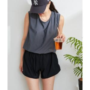 水着 バックリボンオールインワン水着2点SET