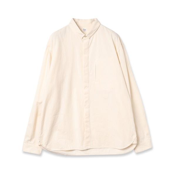 シャツ square collar over shirt メンズ レディース