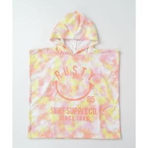 スイムグッズ RUSTY/ラスティー キッズ お着替えポンチョ