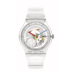 腕時計 「スウォッチ」 swatch 腕時計 CLEARLY NEW GENT メンズ