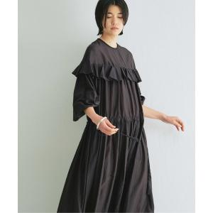 ワンピース レディース 「HERITANOVUM escape」ラッフルヨークドレス