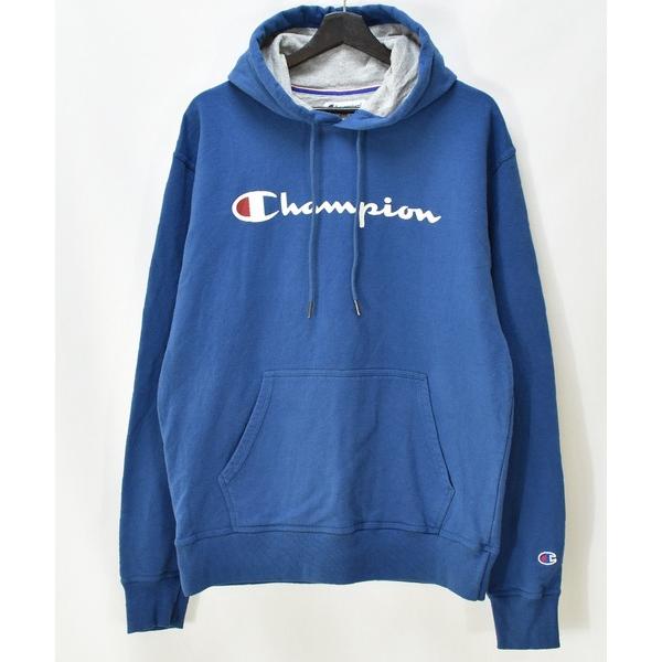 パーカー 「ヴィンテージ古着」Champion / チャンピオン ロゴプリント スウェットパーカー ...