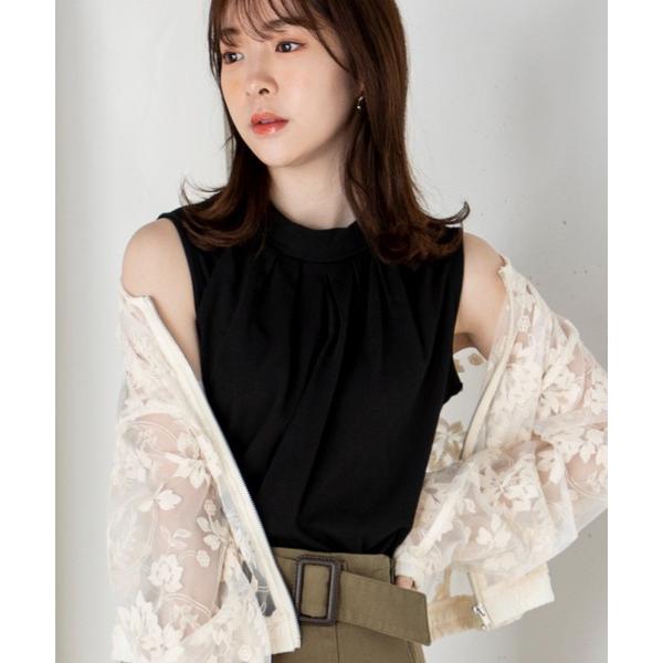 tシャツ 「ReBasic」襟ぐりのタックが女性らしく、リラクシーながらきちんと見えを叶えてくれるフ...