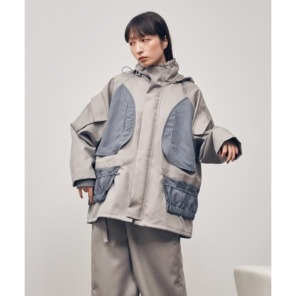 マウンテンパーカー ウインドブレーカー よそいきインサイドアウトショートPK メンズ レディース