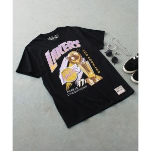 tシャツ Mitchell＆Ness 　NBA FINALS TEE LAKERS メンズ レディース