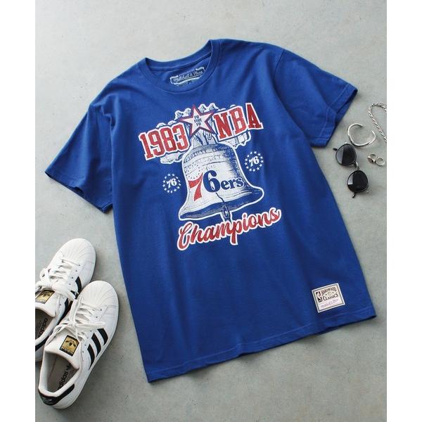 tシャツ Mitchell＆Ness 　NBA FINALS TEE 76ERS メンズ レディース