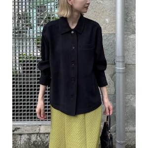 ブラウス シャツ カバーオールシャツブルゾン レディース