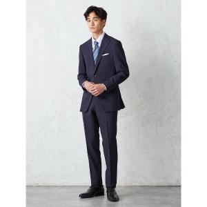 Perfect Suit FActory セットアップ 「上下洗える」2釦スーツ グレン