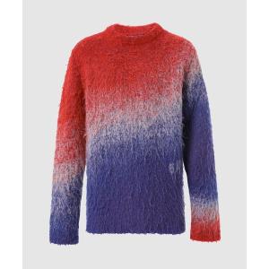 メンズ ニット UNISEX DEGRADE VNECK SWEATER KNIT｜zozo