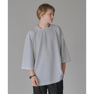 tシャツ Ripple big T-shirt-リップルビッグTシャツ メンズ