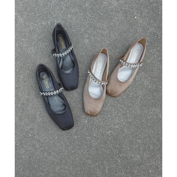 バレエシューズ パンプス 「Akiko Kizu ×Daniella ＆ GEMMA」 ビジュースト...