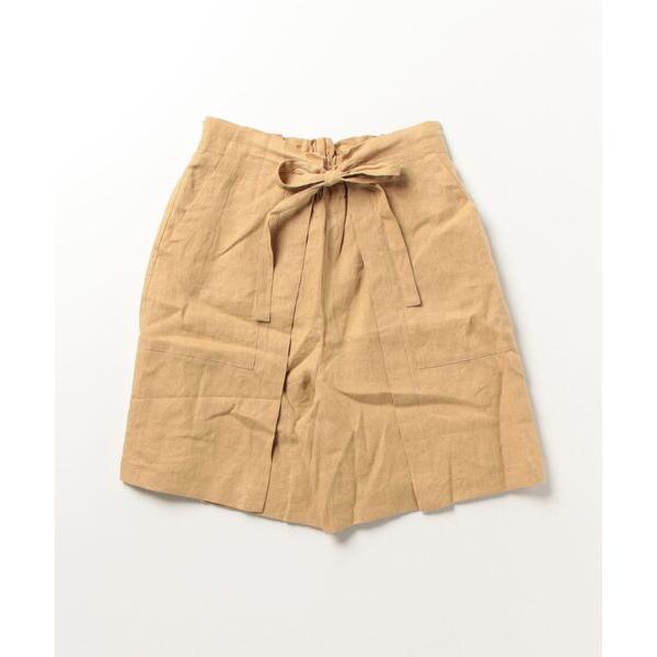 ワイドパンツ パンツ Johnbull/ジョンブル　ラップショートパンツ レディース