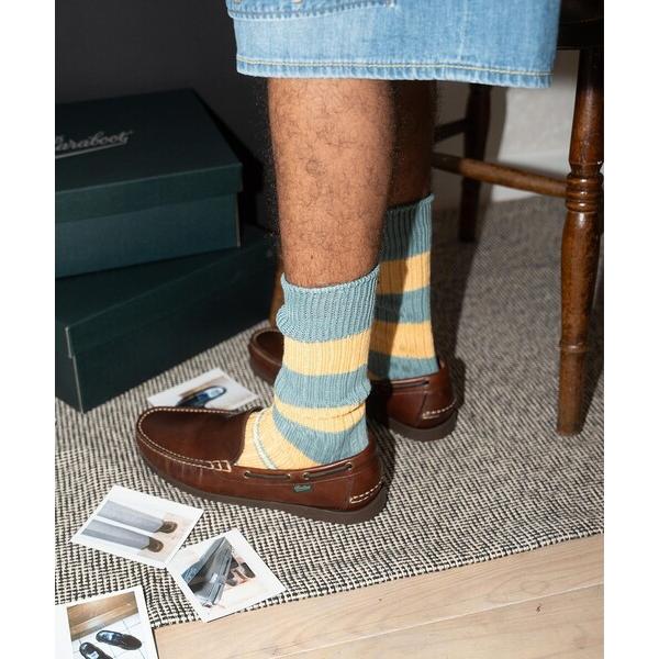 ビジネスシューズ 「別注」Paraboot / CORSE モカシン ローファー メンズ