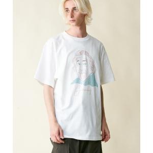 tシャツ Lamrof/ラムロフ/Boro slanted sleeveless メンズ レディース