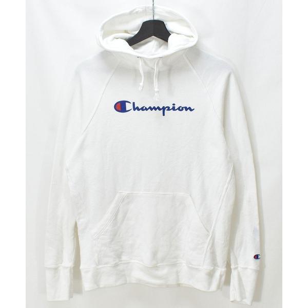 パーカー 「ヴィンテージ古着」Champion / チャンピオン ロゴプリント ハイネックパーカー ...