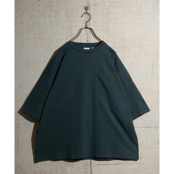 tシャツ 「h」「Goodwear」USAコットン ポケット付き S/S SUPER BIG TEE...